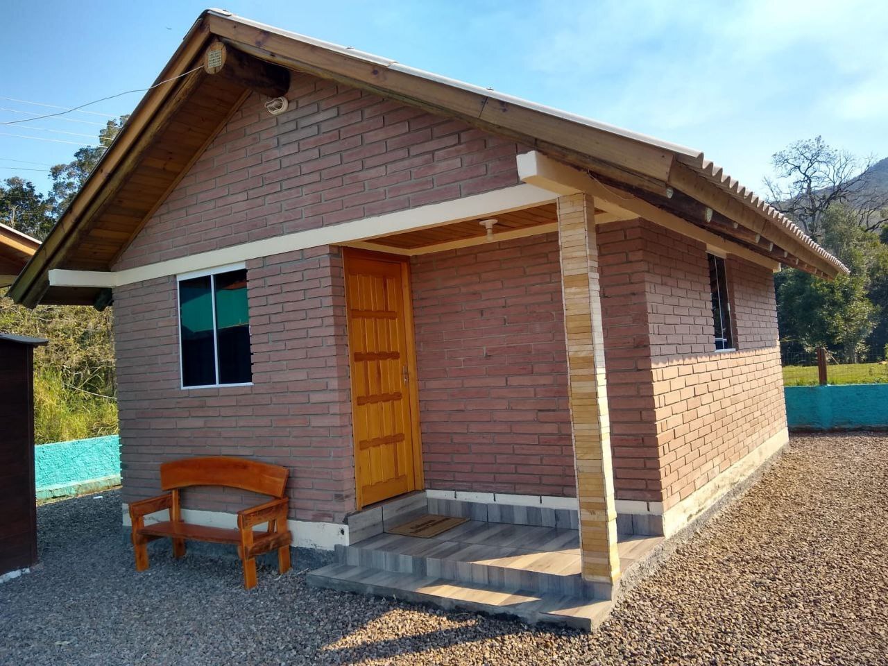 Cabana Beira-Rio Pedra - Vista externa